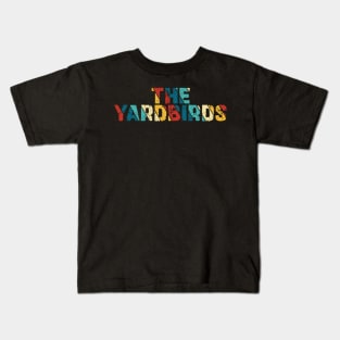 Retro Color - The Yardbirds Kids T-Shirt